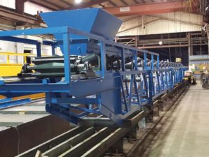 Sister company Ward Industrial Equipment Conveyor for a Mine pilot project